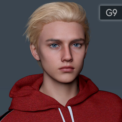 Andrew for Genesis 9 by Dexon3D