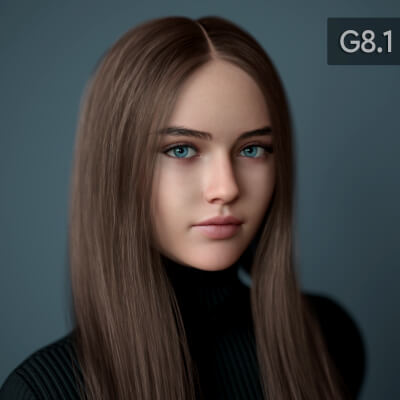 Kristina for Genesis 8.1 Female