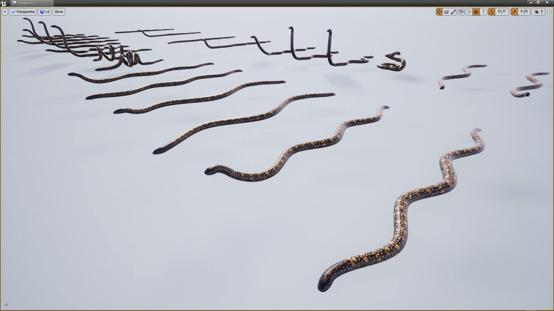 Animated Calabar Python - 3D Model by Dibia Digital