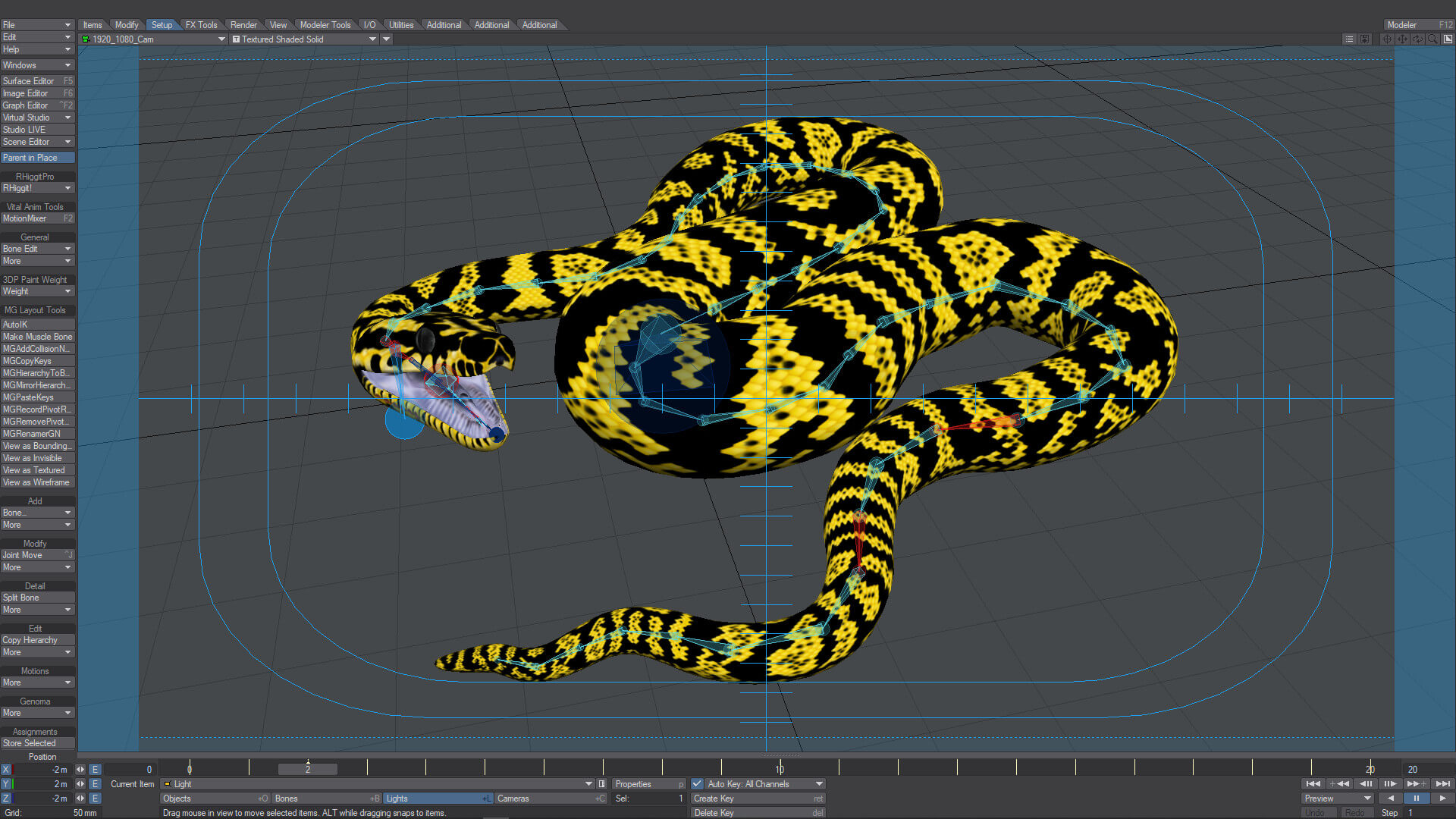 Animated Zebra Jungle Carpet Python - 3D Model by Dibia Digital