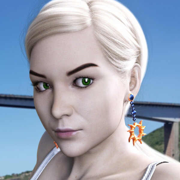 Lin for Genesis 8 Female 3D Render, Digital Art by dieggomasamune