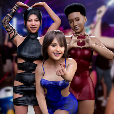 I Love You - Poses and Animations for Genesis 9