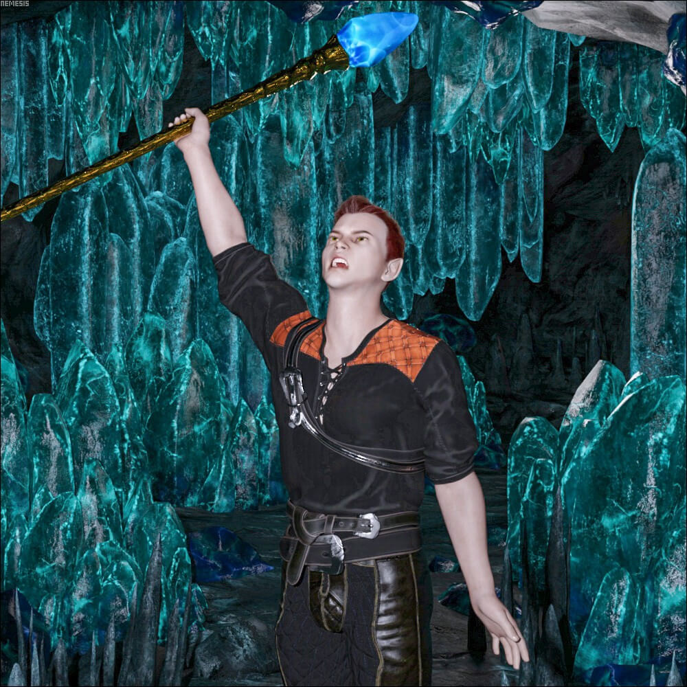 Magic Routine Around Genesis Magic Staff and Poses for Genesis 8 Male and Female - Daz Content by ...