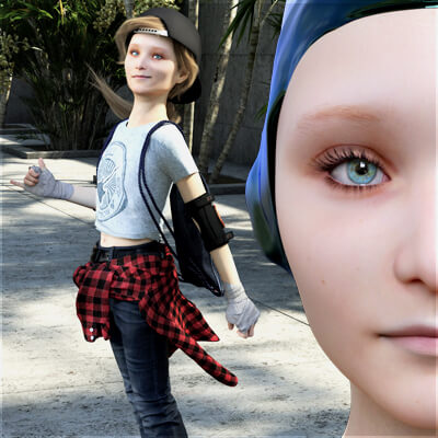 Nina for Genesis 8 and 8.1 Female by dieggomasamune