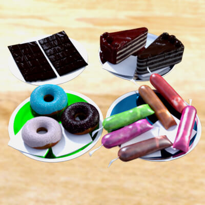 Sweets Pack for DAZ Studio