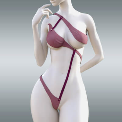 Cat Bikini for DAZ G8 and G9 Females