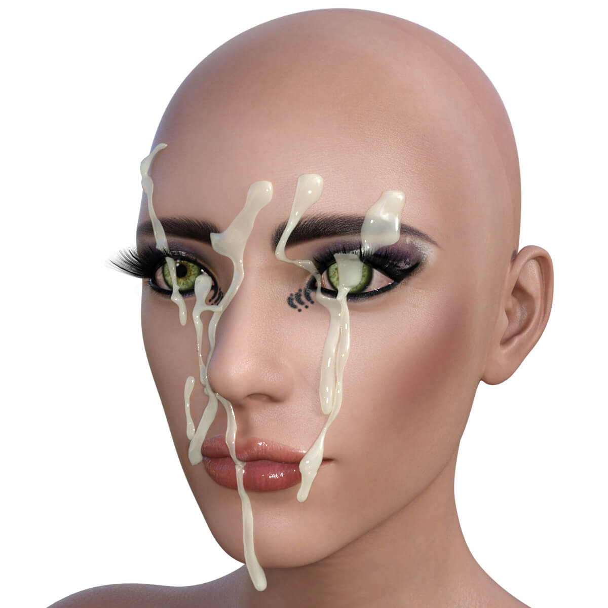 cumshot Facial Cumshot SET3 for DAZ by Diginal