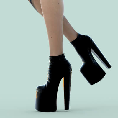 Irina Fetish Style Heels 3 for Genesis 8 Females