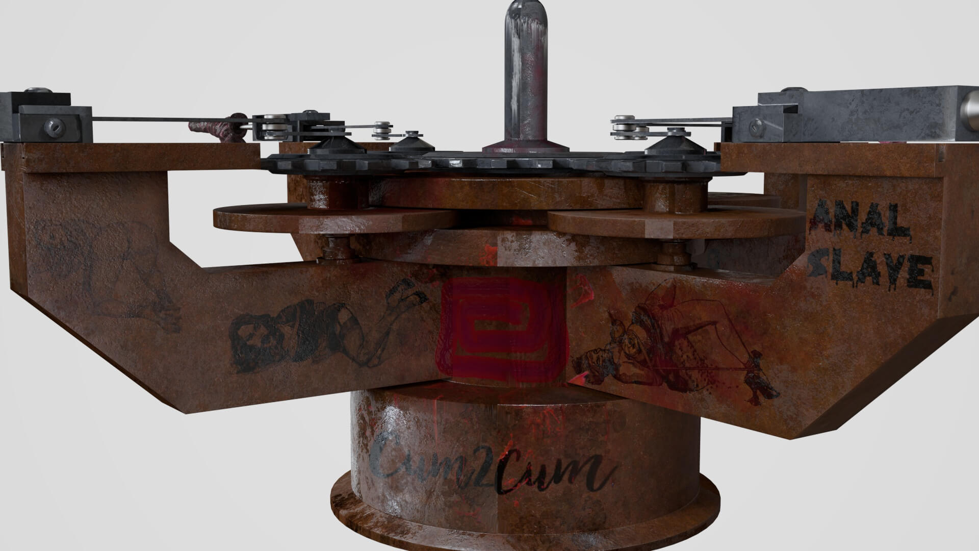 Monster Sex Machine - 3D Model by Diginal