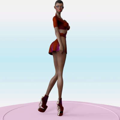 Sexy Janzeer2 Suit for G8 and G9 Females