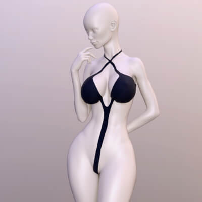 Star Monokini for DAZ G8