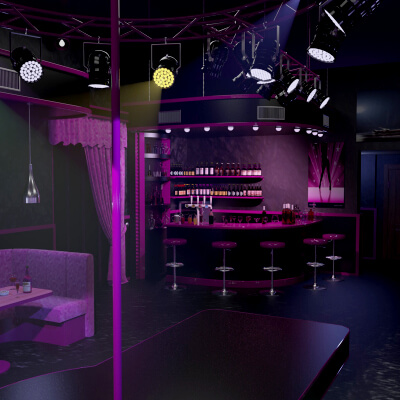 Strip Night Club for 3ds Max Not Daz Studio