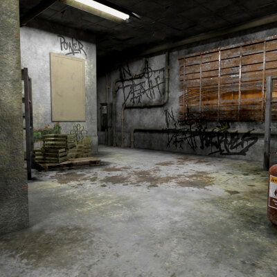 The Old Horror Room 3 for DAZ Studio