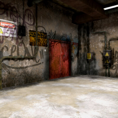The old Horror Room 8 for DAZ Studio