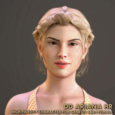 DD Ariana HR for Genesis 8 and Genesis 8.1 Female