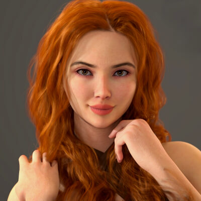 DD Aubrey HR for Genesis 9 Female &ndash Realistic Character by Digital Drapery Co