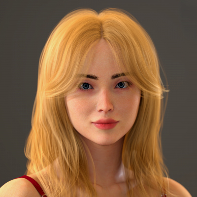 DD Elara HR for Genesis 9 Female by Digital Drapery Co