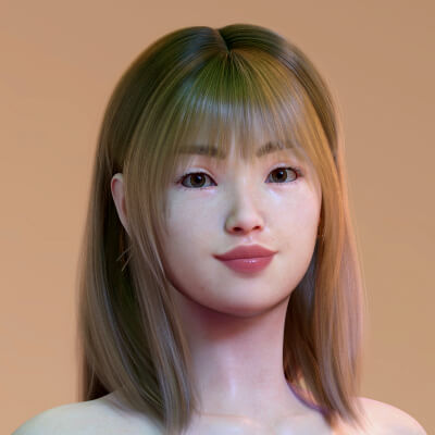 DD Ichika HR for Genesis 9 Female by Digital Drapery Co