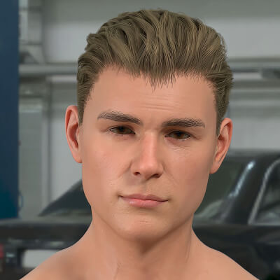 DD Marcus HD for Genesis 8 Male