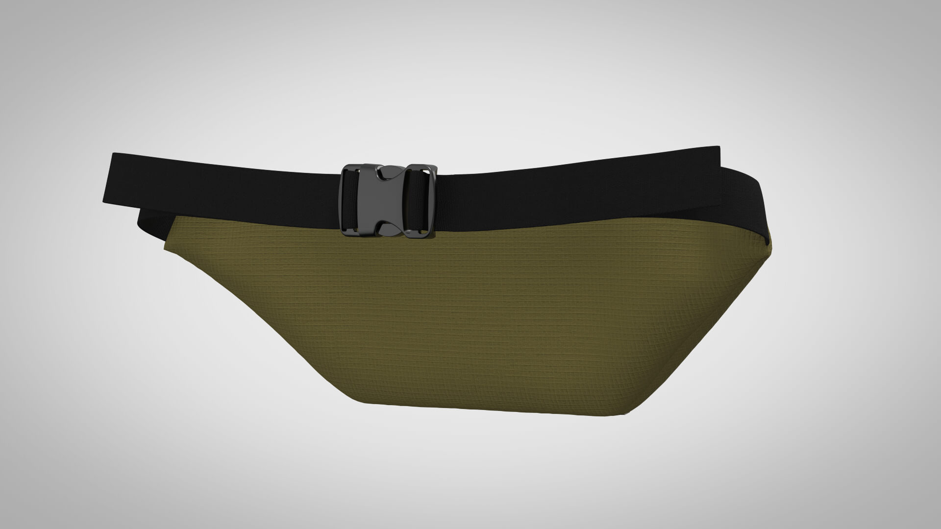 Waistbag Belt Bag Fanny Pack Clo3D Marvelous Designer 3D Model By 