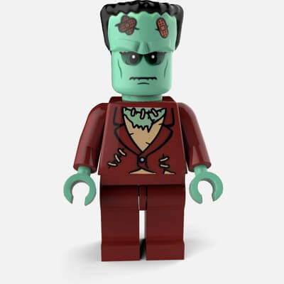 lego frankenstein minifigure