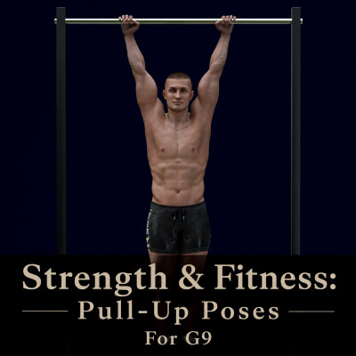 Strength and Fitness Pull-Up Poses for G9