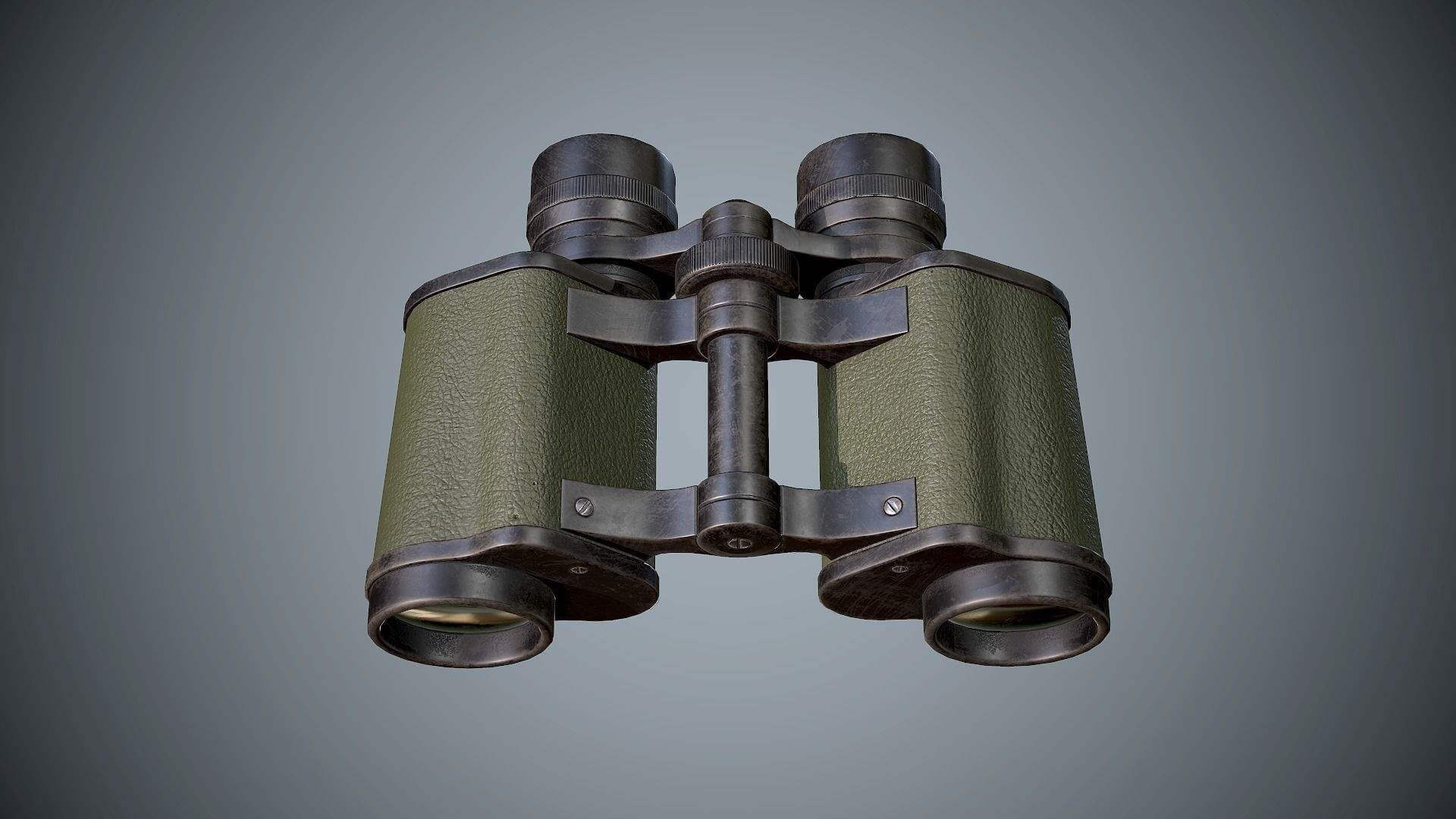Binoculars 3D Model by diolator