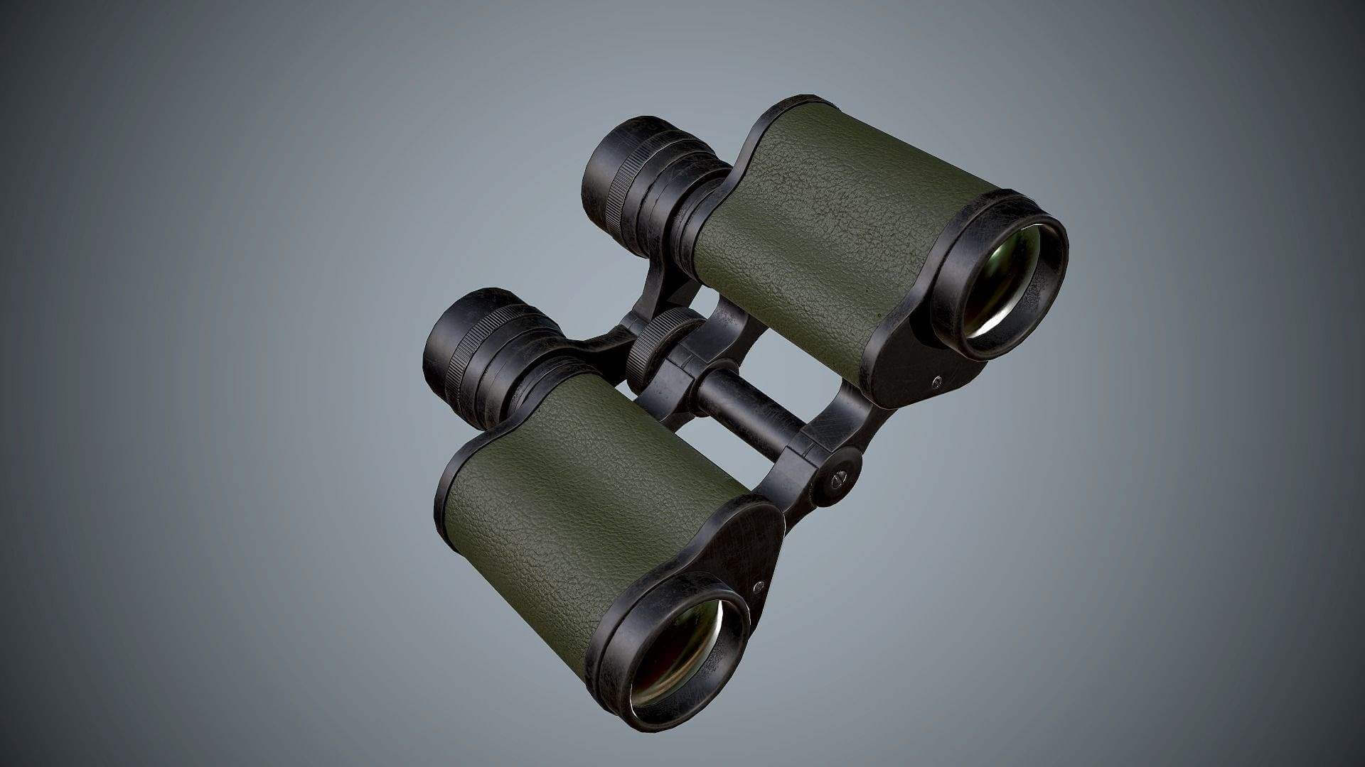 Binoculars 3D Model by diolator
