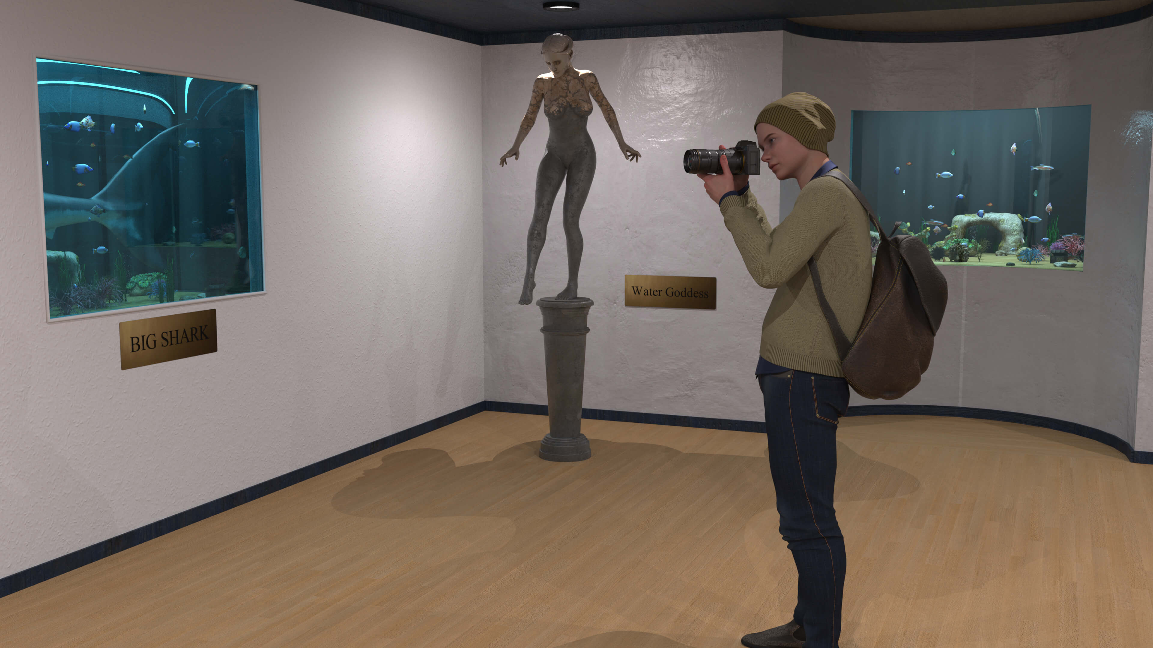 Picture Is Real Is That Real? 3D Render, Digital Art by DirkyD
