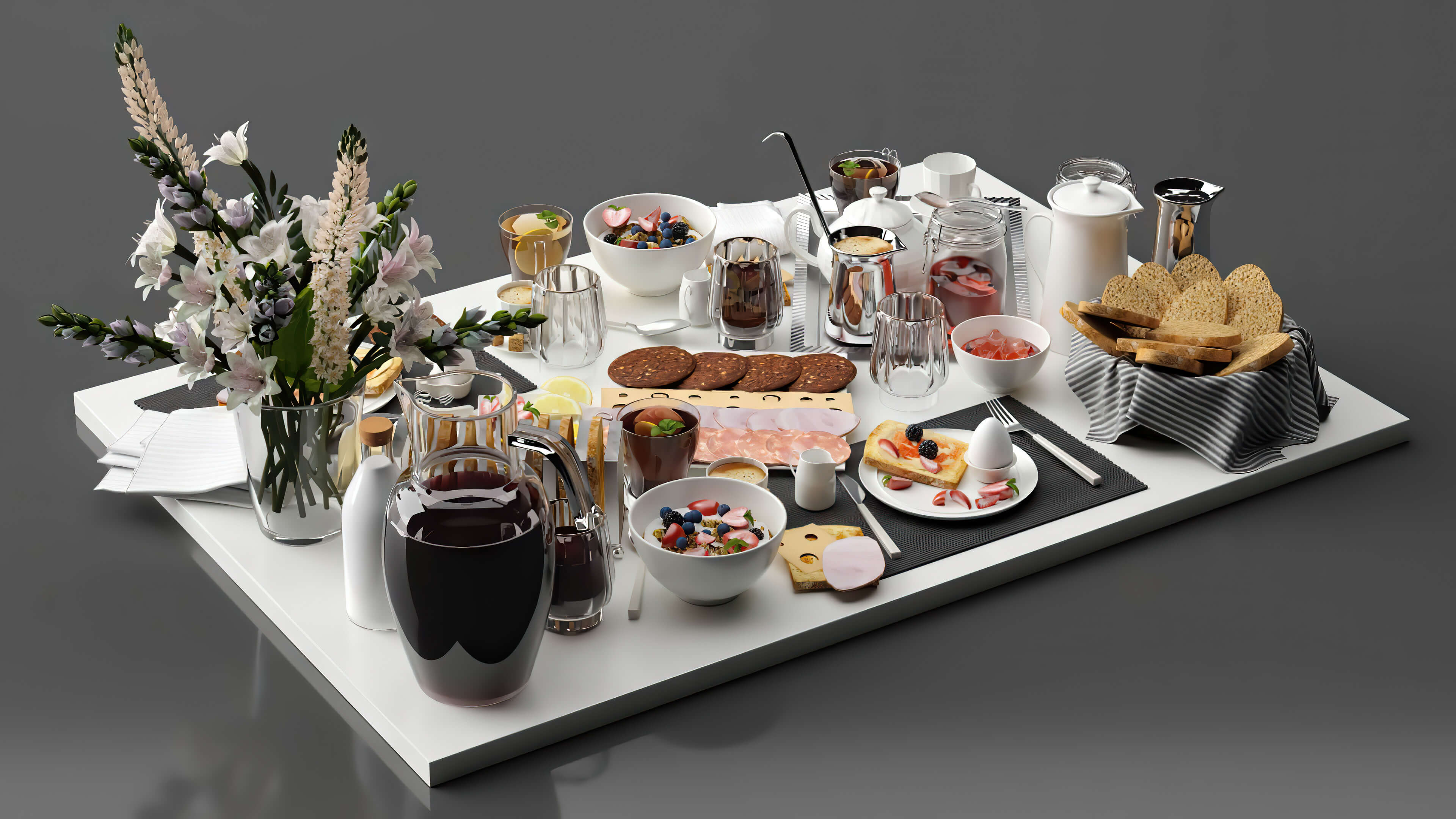 Bring Flavor to Your Projects With Food and Drink 3D Models