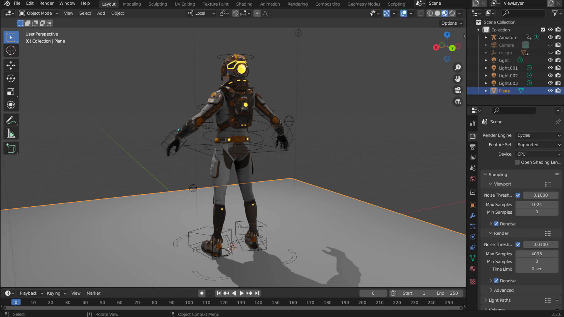 Mars Suit Male 3D Model by dmcrew