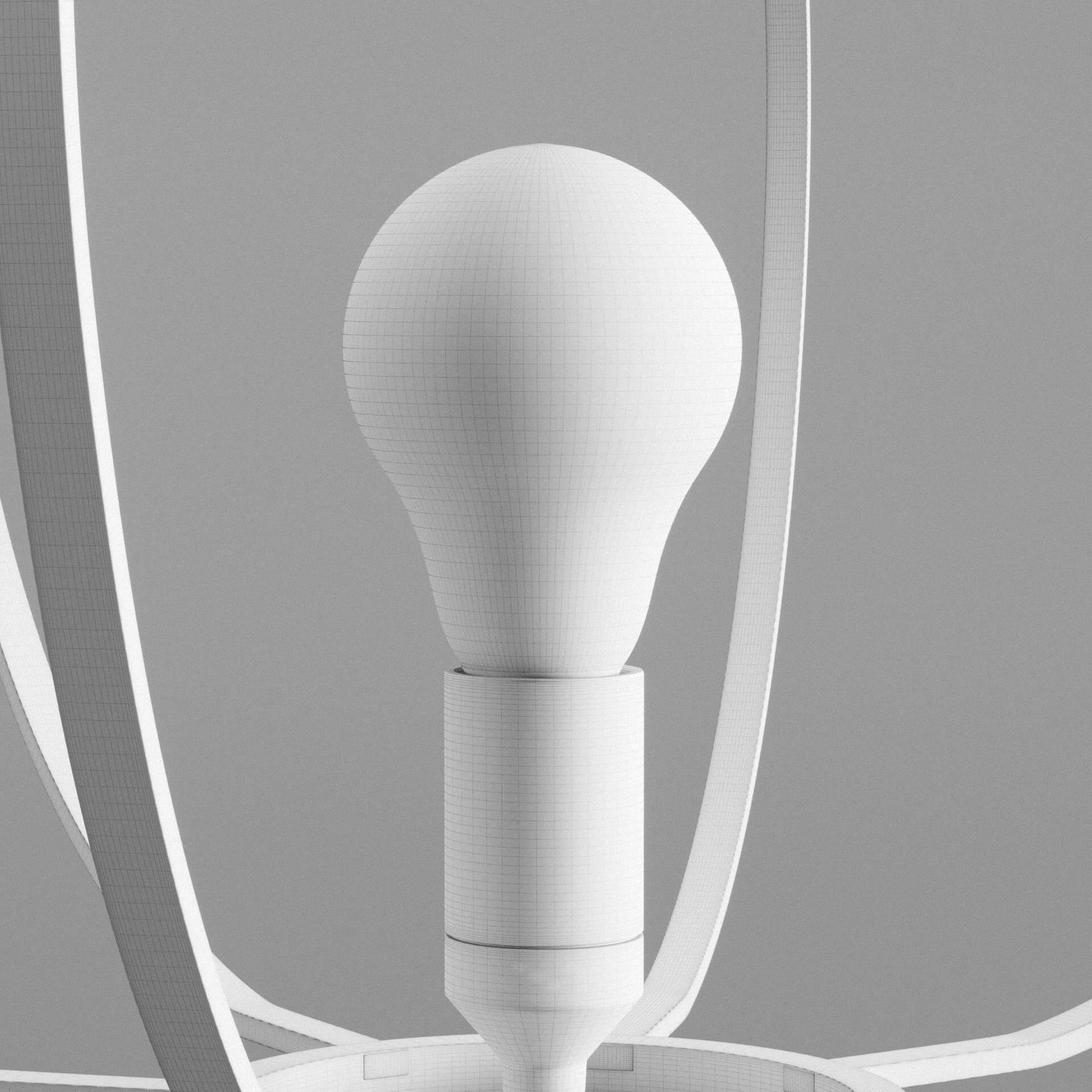 H&M Bamboo Floor Lamp 3D Model by dockkock123