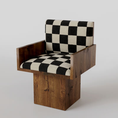 JMF Chair by Forsyth with Micro Pile