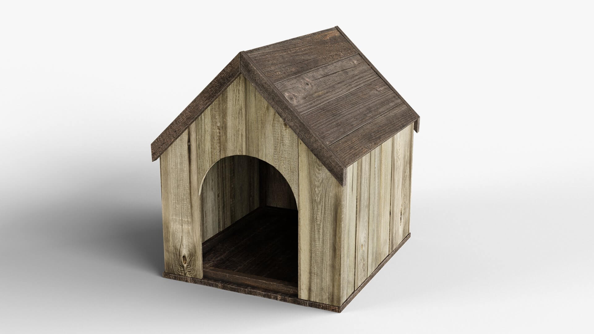 Dog House Free 3D Model by donnichols
