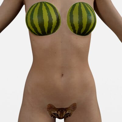 Adult Bodypainting For G8F