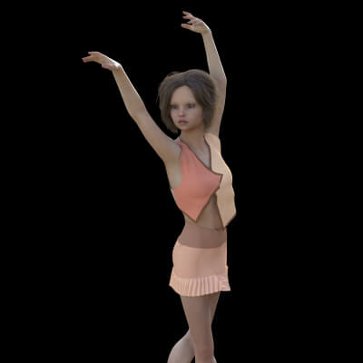 Asym Flow Outfit for G8F