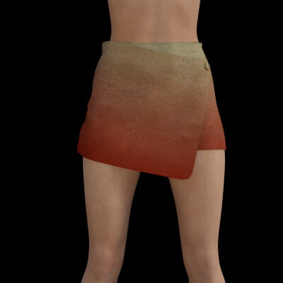 Asymetric Skort for G8F