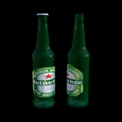 Beer Bottle With Capsule