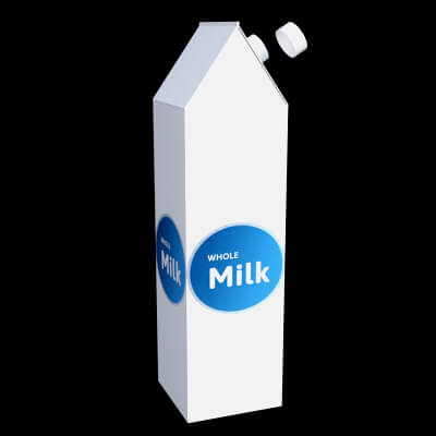 Cardboard Bottle with Cap