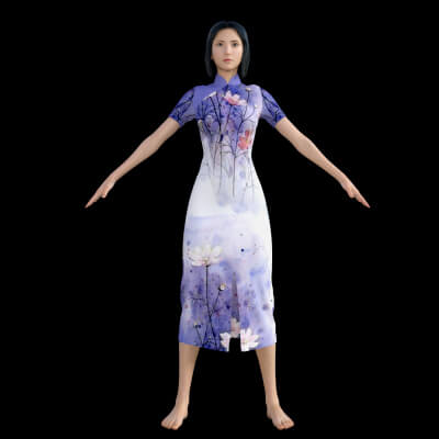 Cheongsam for G8F by DoroThee237