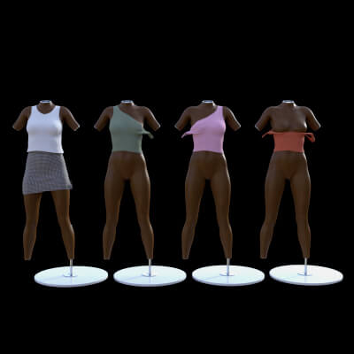 City Casual Tank Top for Genesis 8 Female