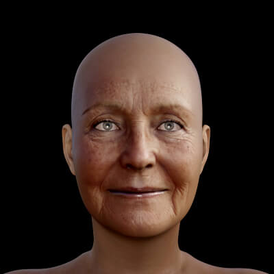 Colette - Realistic Character Head for G8f by DoroThee237