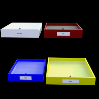 Darkroom Developing Trays Set by DoroThee237