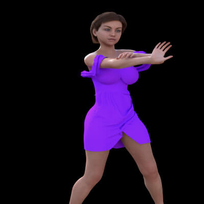 Drape Dress for G8f by DoroThee237