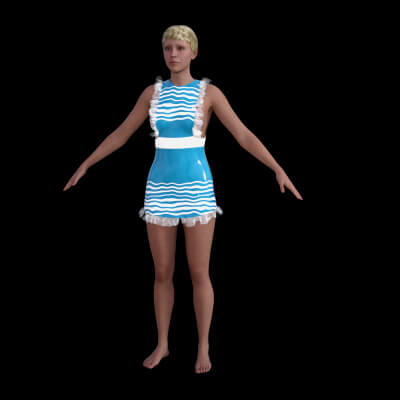 Dress 03 for Genesis 9 Female