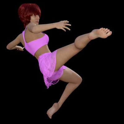 Dynamic Two Ruffle Skirt for G8F