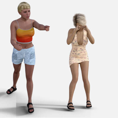 Everyday Poses for G8F and G9 Pack07