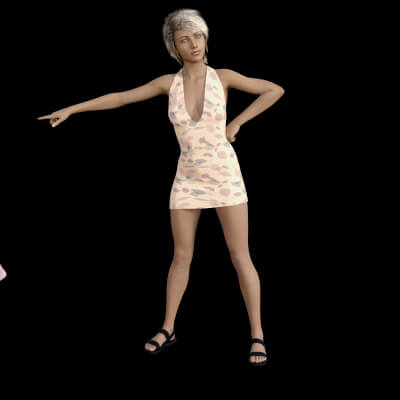Everyday Poses for G8F Pack07