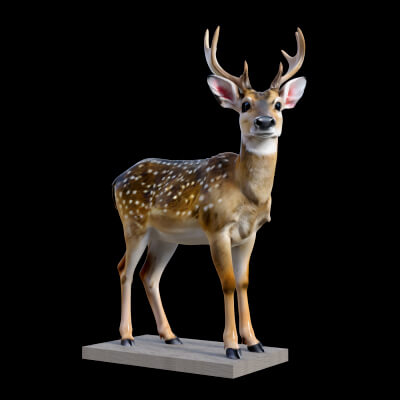 Fallow Deer Statue