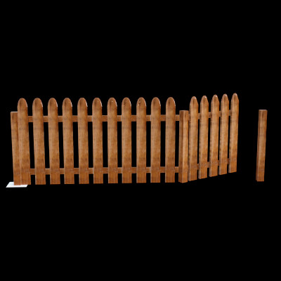 Wood Fence01